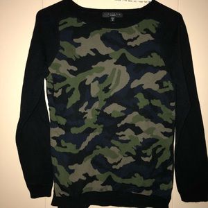 Sanctuary Camo Sweater